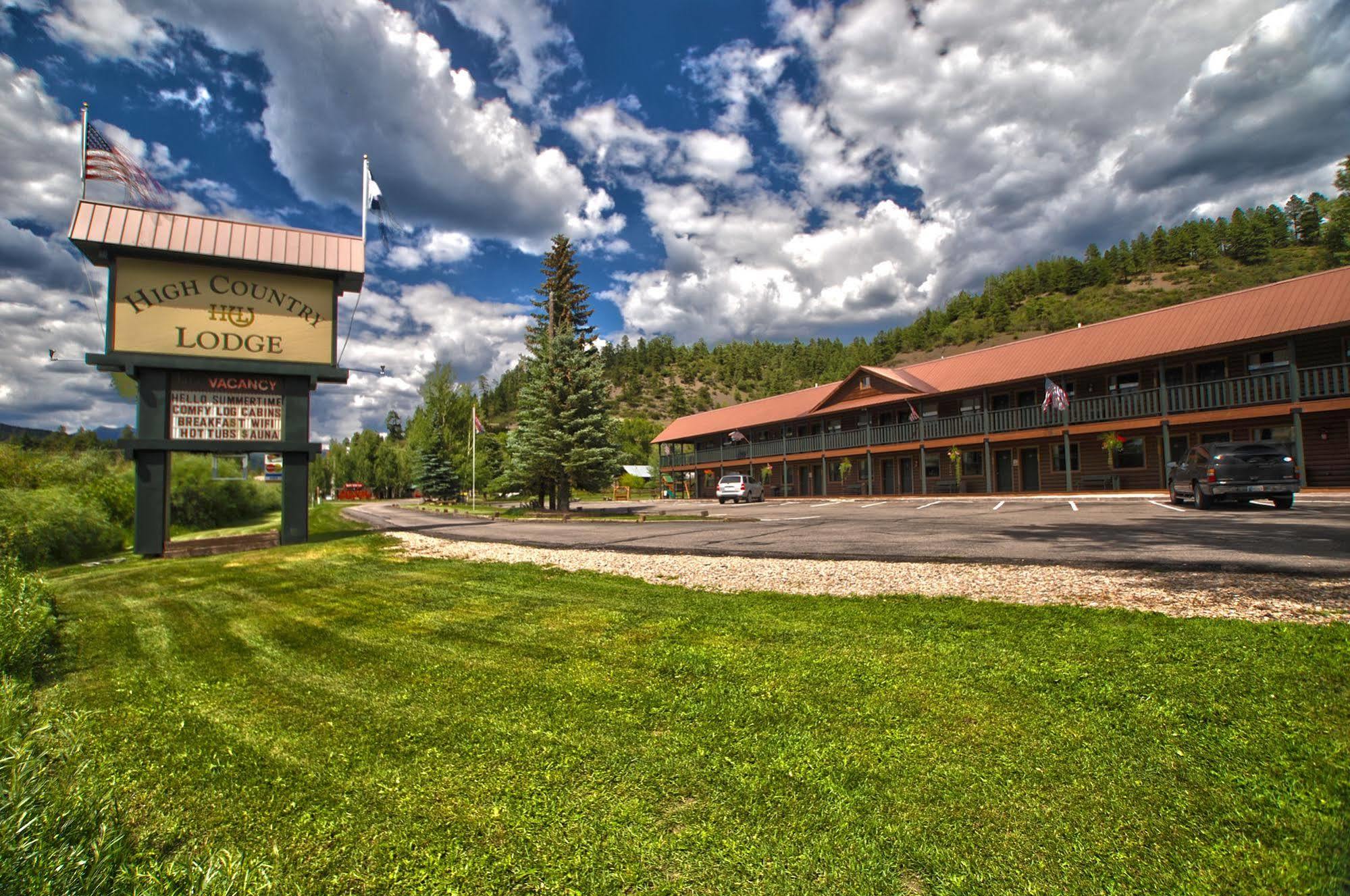 High Country Lodge And Cabins Pagosa Springs Exterior photo